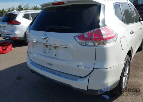 2015 Nissan Rogue Sv z USA, uszkodzony, nr VIN KNMAT2MV0FP552451
